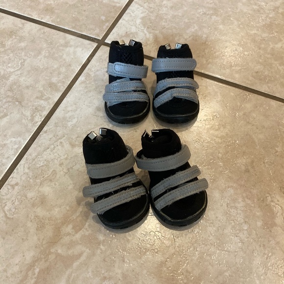 Other - Non-Slip Adjustable Velcro Dog Shoes Size Small